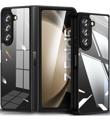 Funda Para Samsung Galaxy Z Fold5 Ultra Fina Cristal