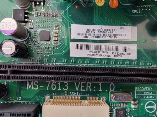 Placa Base Hp Pavilion Hpe Rev 0b - Tarjeta Madre Original Verde (Usado)