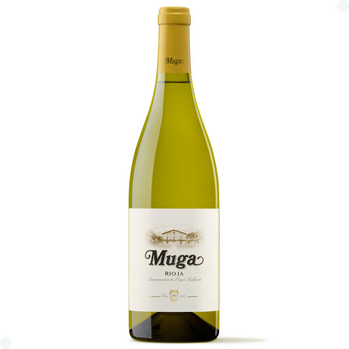 Vinho Espanhol Muga Barrica Branco Rioja 750 Ml