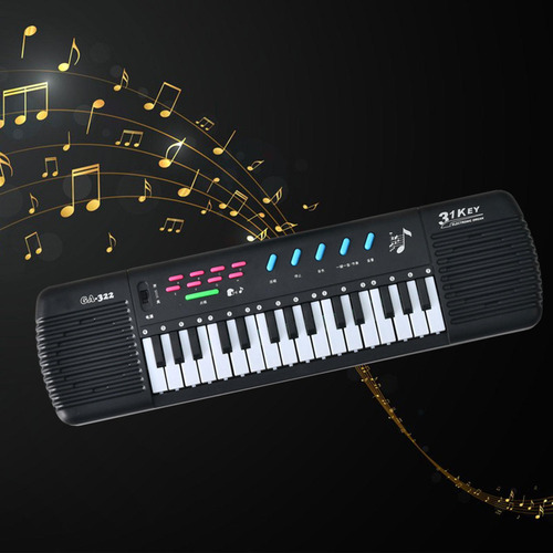 Teclado Electrónico, Teclado De Juguete, Iluminación,
