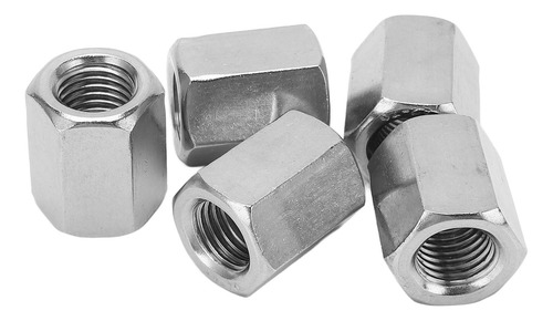 Kit De Tuercas De Acoplamiento Hexagonales, 5 Unidades, Plat