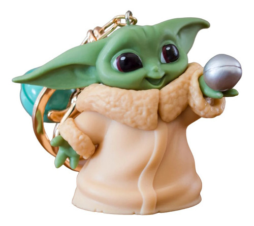 1 X Llavero Star Wars Grogu Mandalorian Baby Yoda 4cm A 6cm