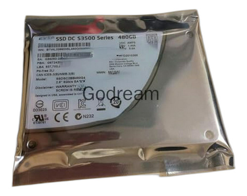 Disco Ssd 480g Para Servidor X3850 X5-x