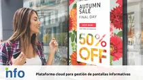 Comprar Digital Signage Cartelería Digital Cloud Licencia Anual