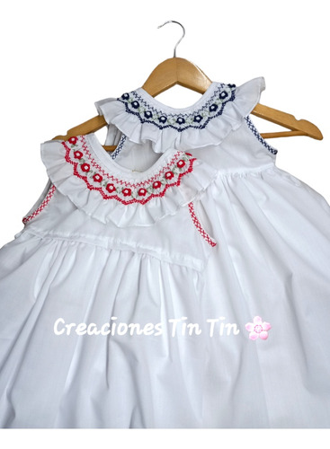 Vestido Punto Smock 