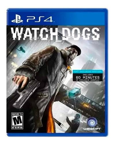 Watch Dogs Ps4 - Nota Fiscal - Fabricante Ubisoft - Físico 