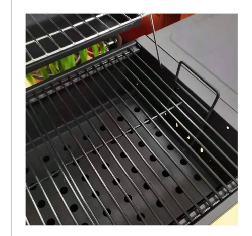 Imagen 3 de 4 de Asador De Carbón Member's Mark Con Indicador De Temperatura Color Negro