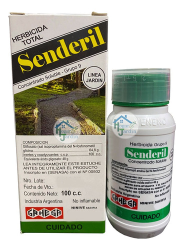 Herbicida Senderil Glifosato 100cc