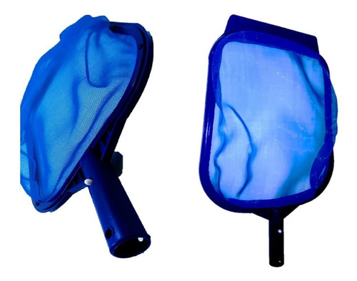 Kit Para Limpeza De Piscinas Com Cabo De 2 Mts Aspirador Mangueira De 7 Mts Peneira