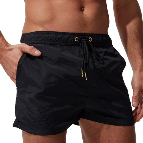 1 Bañador Para Hombre, Pantalones Cortos De Playa, Ajustados
