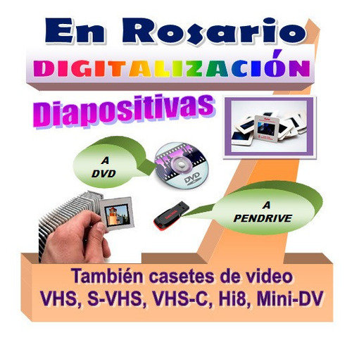 Digitalización Diapositivas/fotos. En Rosario