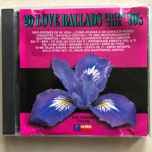 20 Love Ballads Cd From The 70s