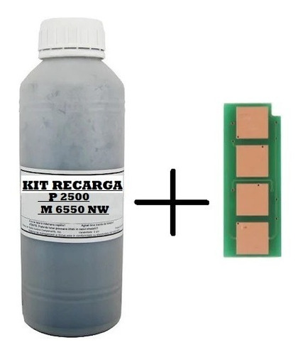 2kit Recarga Pote Toner Pantum Para P2500w M6550nw Con Chip 