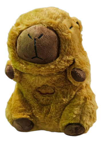 Peluche Capibara Que Respira Funciones Regulable Marrón