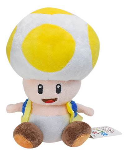 Figura De Peluche De Super Mario Open Mushroom Man, 1 Pieza