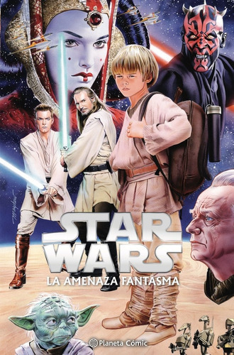 Star Wars. Episodio I: La Amenaza Fantasma, De Aa. Vv.. Editorial Planeta Comic, Tapa Dura En Español