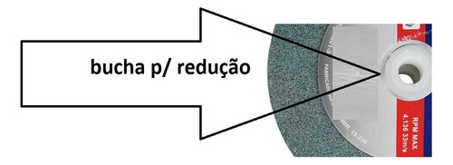 50 Pçs Bucha De Redução Rebolo Furo 32mm P/ 1/2 5/8 3/4 7/8