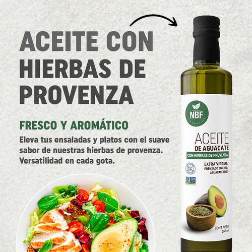 Aceite De Aguacate Extravirgen Hierbas De Provenza 260ml-nbf