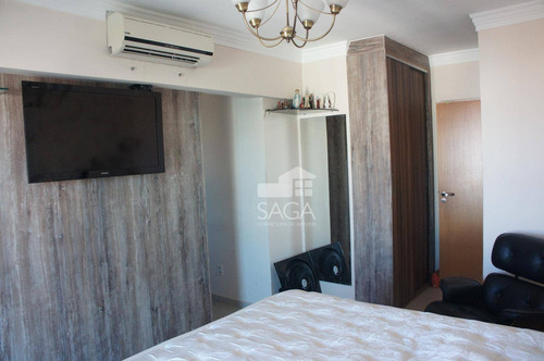 Imagem 18 de 30 de Apartamento Com 3 Dormitórios À Venda, 199 M² Por R$ 1.100.000,00 - Vila Guilhermina - Praia Grande/sp - Ap2227