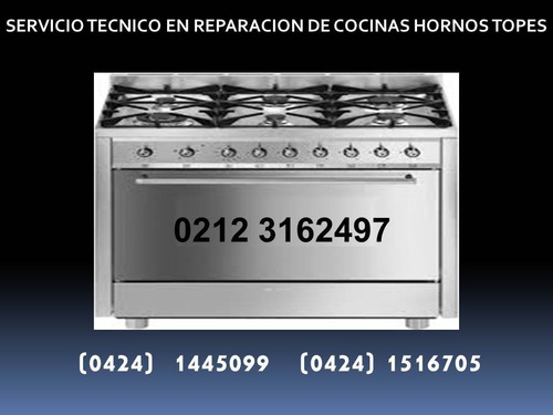 Imagen 1 de 10 de Servicio Técnicos De Topes Cocinas Hornos Eléctricos A Gas