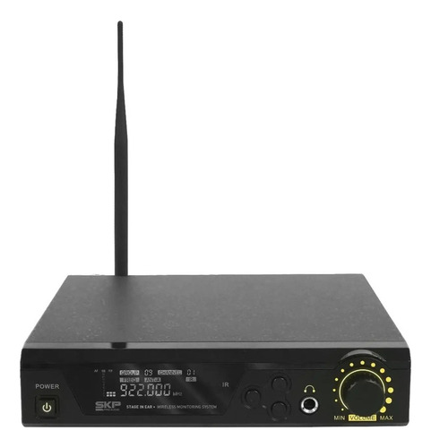 Monitor De Estúdio Skp Stage In Ear Monitor System 102050100mw Preto