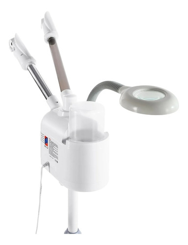 Imagen 3 de 5 de Vapor Frio Caliente Ozono Lampara Lupa Spa Facial Digital
