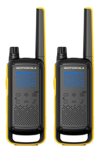Walkie-talkie Motorola T475 de 2 radios 220V completo con maletin