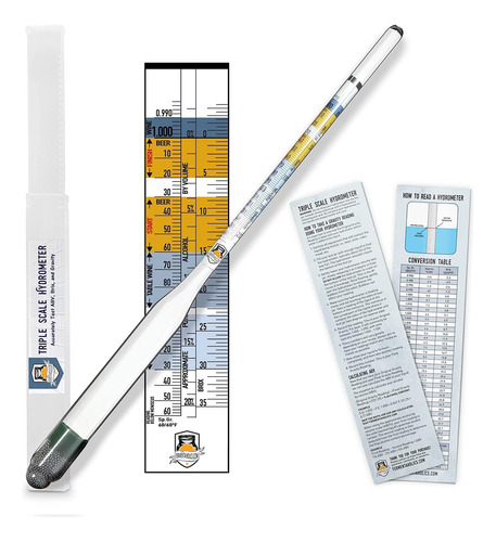 Hidrómetro | Controle Y Pruebe Su Cerveza Casera | Elaboraci
