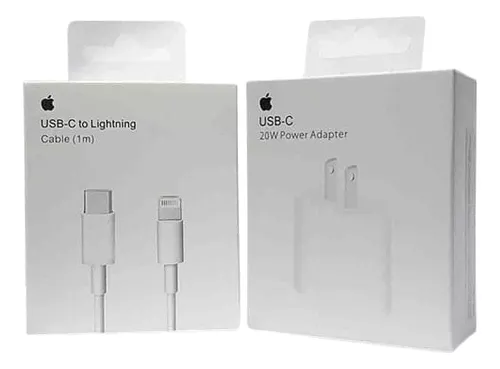 Cable Adaptador de Cargador rápido USB-C tipo C para Apple iPhone