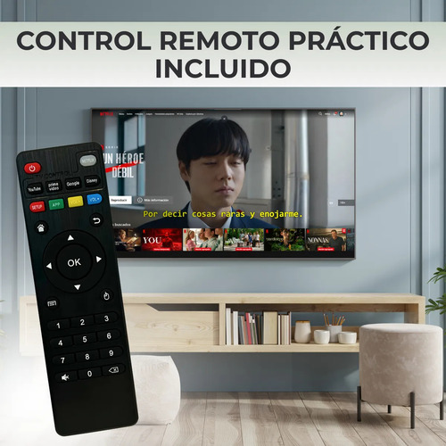 Tv Box 8k 512gb Almacenamiento 32gb Ram Negro Estándar