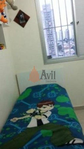 Imagem 11 de 13 de Apartamento Com 3 Dormitórios À Venda, 74 M² Por R$ 580.000,00 - Tatuapé - São Paulo/sp - Av122