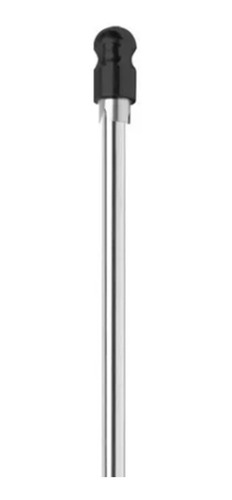 Imagem 2 de 6 de Antena Corta Pipa Moto Retrátil Guidao Aço Inox 7/8 Preto