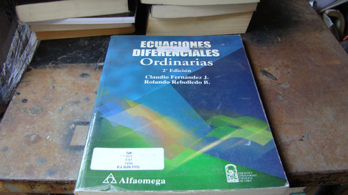Ecuaciones Diferenciales Ordinarias , Claudio Fernande