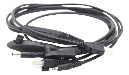 S Cable De Programación Usb 5 En 1 Compatible Con Motorola