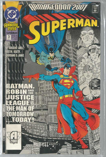 Superman Annual 1991 Vol 03  -  Bonellihq Cx251 R20