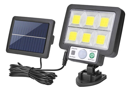 Sensor De Movimiento Para Exteriores Con Luz Solar Led/cob