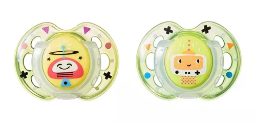 Pack 2 chupetes Fun Style 0-6 Tommee Tippee