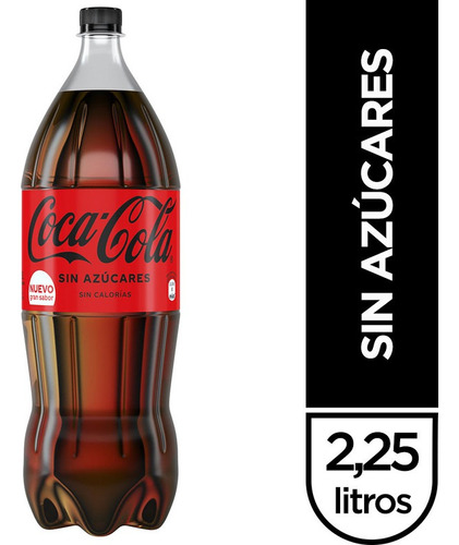 Coca-cola Sin Azúcares Pet 2,25l Bebida Gaseosa 