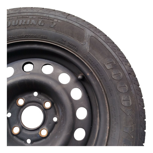 Roda Aro 14 Vw Gol Voyage G5 G6 G7 G8 185/70r15 Goodyear (Usado)