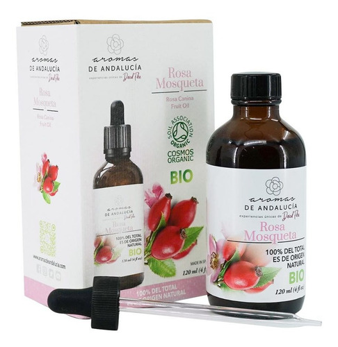Aceite Vegetal Natural Bio Aroma A Rosa Mosqueta 120ml