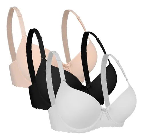 Brasier Dkny Seamless 2 Pack Bra Stretch Copas Removibles