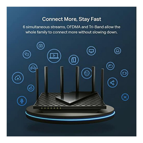 Tp-link Axe5400 Router Wifi 6e De Triple Banda, Router De