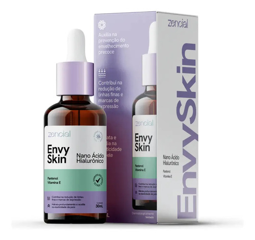Sérum Rejuvenescedor Facial Com Ácido Hialurônico