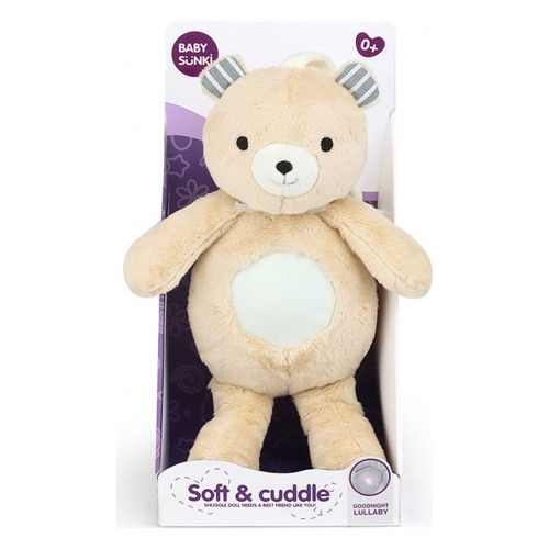 Peluche Oso Bebé Veladora Con Sonido De 30 Cm - Envío Gratis