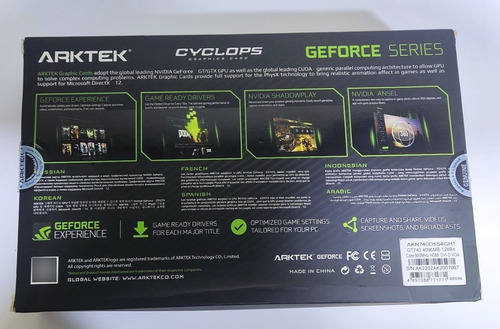 Imagen 2 de 4 de Tarjeta Video Msi Geforce Gt 740 4gb Ddr5