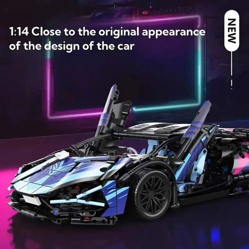 Xing Modelo De Coche Deportivo Con Bloques De Construcción