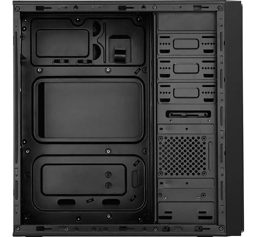 Imagen 2 de 2 de Gabinete Gamer Magnum Tech Mt-436b Atx Ventana Nickhard