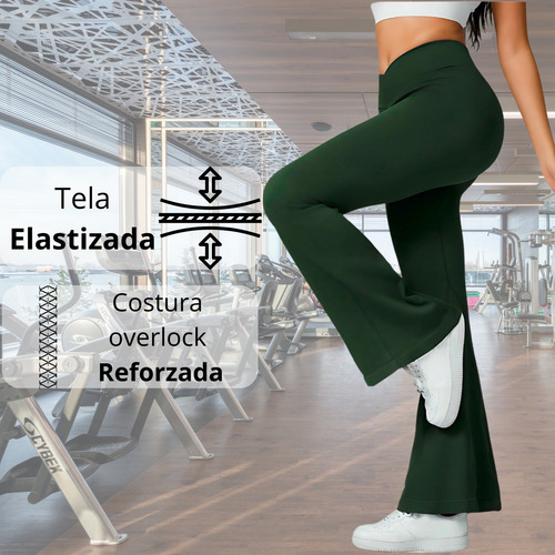 Calza Deportiva Oxford Push Up Anticeluli Seamless Importada