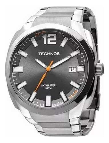 Relógio Masculino Technos Skymaster Prata 2415bl/1f