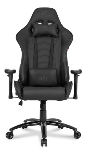 Cadeira de escritório DT3sports Elise gamer ergonômica  preta com estofado de pu